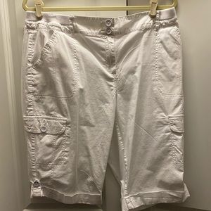 Chico’s white shorts